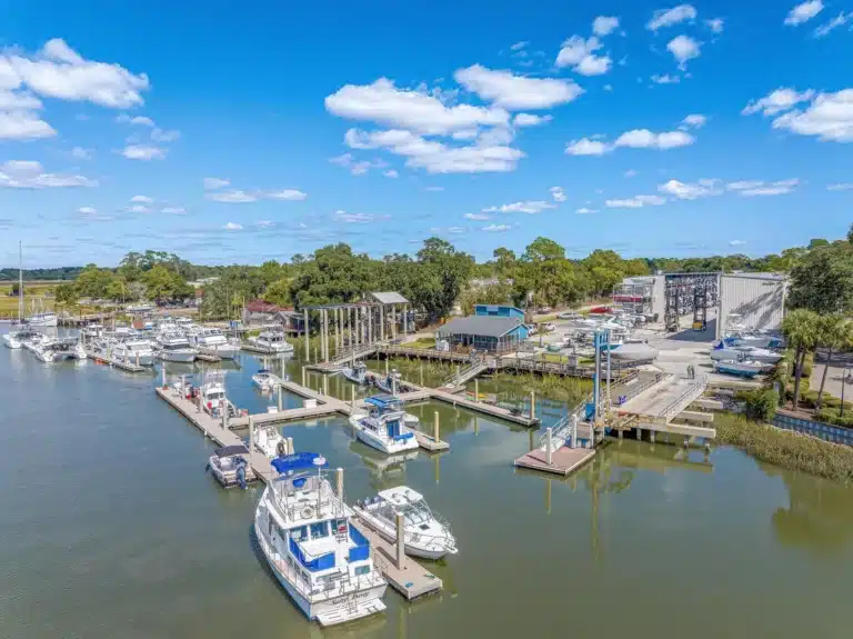 Marina docks and facilities